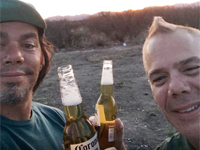 Robbie and Alan