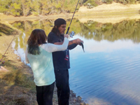 Fishing with Avriana
