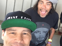 Gary and Robbie at Cali Roots