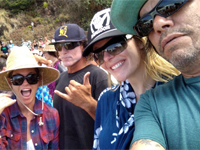 Tara, Simon, Lindy, Robbie