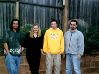 Robbie, Brandi, LJ, and Carlos