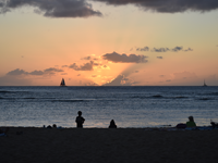 Sunset silhouette