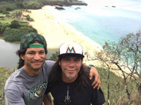 Rasta and Robbie in Hawaii