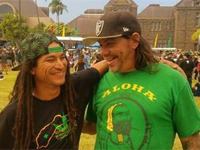 Laughing with Rasta